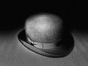 Bowler Hat B&W